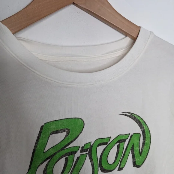 DAYDREAMER Poison Skull Playing Cards Graphic Band Tee NEW Size S - Picture 7 of 8